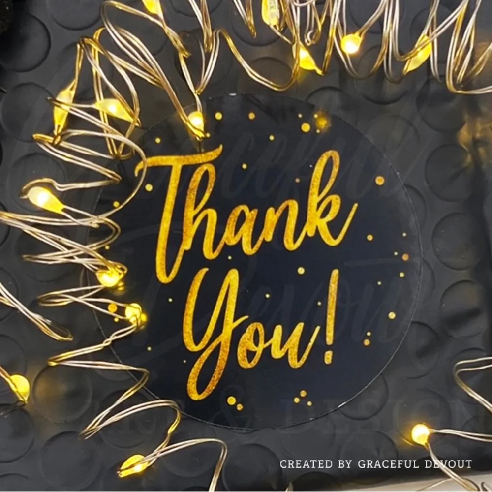 Thank You!- 2" (inches) (48ct.)  [GD116-48] - Picture 4 of 4